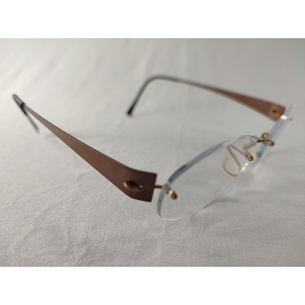 Lindberg‎ Spirit Titanium Rimless Eyeglass Frames Matte Bronze Col. U12 Denmark